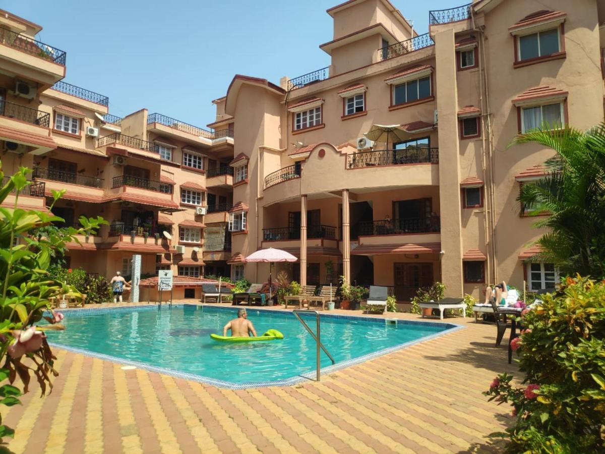 Saldanha Kyle Gardens Apartment Calangute Exterior foto