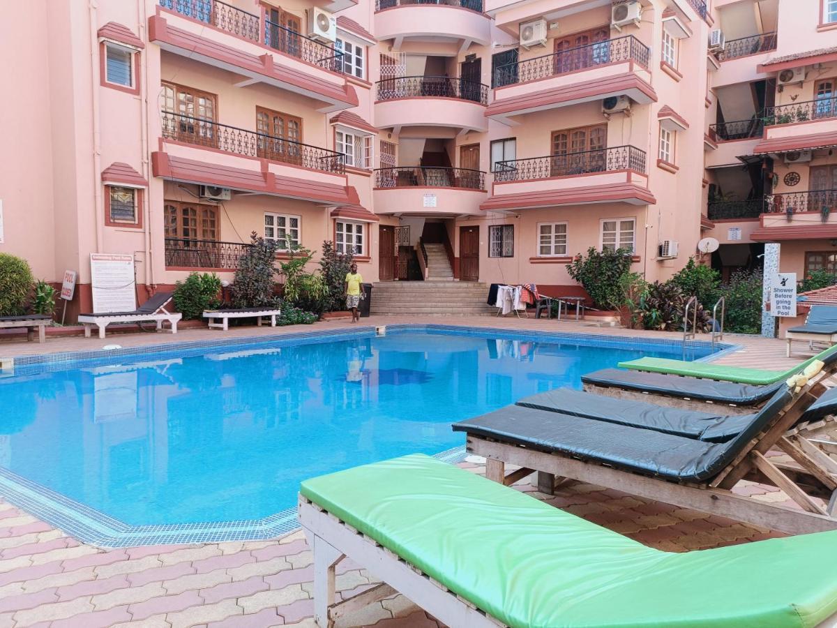 Saldanha Kyle Gardens Apartment Calangute Exterior foto